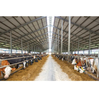 Bâtiments Agricoles en Acier Préfabriqué à Prix Compétitif : Étables pour Vaches Laitières, Hangars Légers pour Volailles, Granges à Vaches – Soudage, Pliage, Découpe