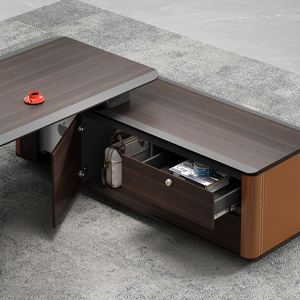modern and fashionable executive desk latest design office <strong>furniture</strong> - Product Image 6