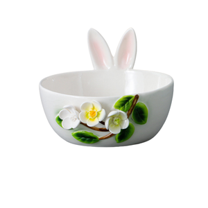 رخيصة صغيرة سيراميك ديكور مصنوع يدويًا تماثيل أرانب بورسلين - Product Image 3