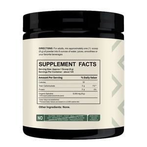 สารสกัดจากไมโครสาหร่ายสีเขียวธรรมชาติสำหรับผู้ใหญ่อาหารเสริมโปรตีนสารอาหารพรีเมียมออร์แกนิก - Product Image 6