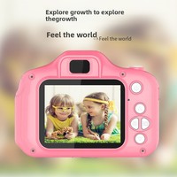 Appareil photo numérique de style reflex numérique pour enfants X2, écran de 2,0 pouces, matériau ABS, jouet pour enfants en dessin animé pour l'école primaire