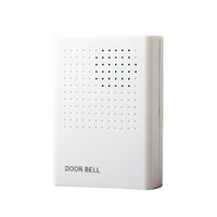 Sonnette filaire électrique mini puissante 12V DC à 2/3/4 lignes pour chambre d'hôtel, avec sonnerie musicale Ding Dong, blanche, 90dB, facile à installer