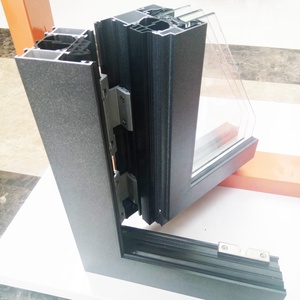 Úc Tiêu Chuẩn Kính Đôi Màu Đen Nhôm Cửa Sổ Kính Cửa Sổ - Product Image 2