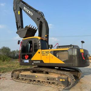 Excavatrice Volvo EC240D 24 tonnes, 90% neuve, d'origine, conforme EPA CE, pour travaux de construction, excavatrice sur chenilles d'occasion Volvo EC240D 24 tonnes. - Product Image 1