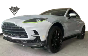 Kit carrosserie style 707 pour <span class=keywords><strong>Aston</strong></span> Martin DBX 2020-2024, amélioration en fibre de carbone sèche, pare-chocs avant et diffuseur arrière aérodynamiques complets, ajustement 1:1 - Product Image 2