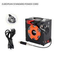 Compresseur d'air portable DIDEEP pour bouteille de plongée PCP, avec prise EU/US, monté sur véhicule