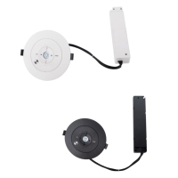 3-Stunden-Einbau-LED-Notfall-Downlight, Wiederaufladbare Einbau-UFO-Notleuchte, IP20-zertifiziert, 3W 318lm