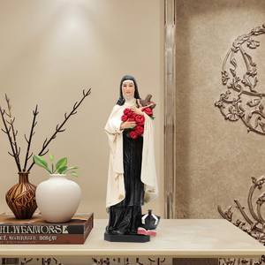 Artesanía de Resina Yu Yan Personalizada, Pintada a Mano, Della Madonna, Santa <span class=keywords><strong>Teresa</strong></span>, Arte Religioso Católico, Coleccionable de Navidad, Decoración del Hogar - Product Image 2