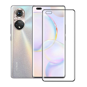 Protector de Pantalla de Vidrio Templado Curvo 3D con Cobertura Total para <span class=keywords><strong>Huawei</strong></span> Honor 30 40 50 60 Pro V40 - Product Image 1