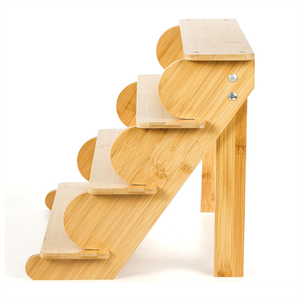 Hot Bán 4 tầng Gỗ Bánh Đứng Hiển Thị Giá Đa Chức Năng Bền Gỗ Đứng Cho Cupcakes Hiển Thị Kệ Tổ Chức - Product Image 4