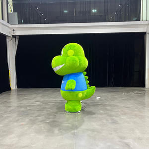Disfraz Inflable Personalizado de Dinosaurio, Disfraz Inflable de Dinosaurio Caminante de 2m, Disfraces Inflables Publicitarios de Dinosaurio para Adultos - Product Image 3