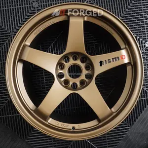 MN 18 Polegadas Nismo LMGT4 Bronze Nissan Skyline R33 R34 GTR 300Z Rodas forjadas