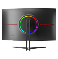 Monitor LCD 27 inci Layar Lebar FHD 240Hz Waktu Respons 1ms Monitor Komputer Lengkung Monitor Gaming 27 Inci