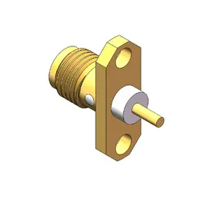 Sma Vrouwelijke 2-Gat Flens Panel Mount Rf Connector