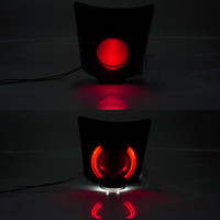Pièces et accessoires de moto YongJin feu stop feu arrière noir pour Vespa GTS300 GTS 300