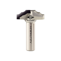 BushwaLk Set alat PCD untuk kayu berlian Router Bit ukiran spindel Moulder Cutter 1/2X64XH13.7X2T untuk ukiran kayu
