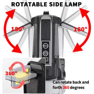 Lampe de camping portable Yunmai 3 Xhp70 Led avec perche télescopique, lampe torche haute intensité pour l'extérieur - Product Image 4