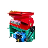 Nouvelle Batteuse Électrique Automatique pour Maïs, Petite Batteuse Polyvalente pour Maïs Sec et Humide, Cône Épaissi pour Riz, Usage Domestique, Garantie 1 An