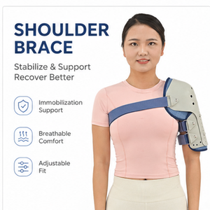Ortesi rigida traspirante per spalla, supporto umeroso per lesioni alla spalla e riabilitazione post-operatoria - Product Image 2