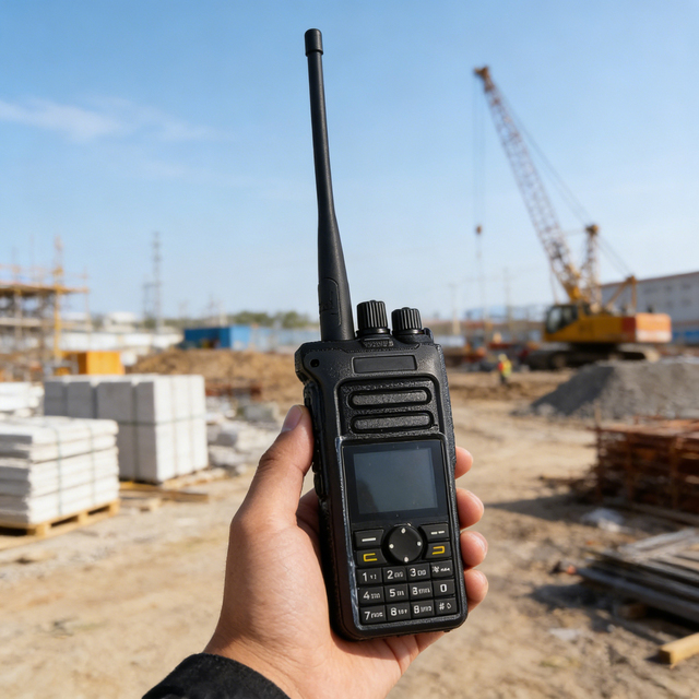 Binqi BQ-8600 Handheld Long Range Walkie Talkie 1-10km Long Range Two-Way Radio with 10W Power for Security Intercom Woki Toki
