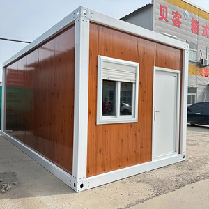 Casa Contenedor Modular Expandible de Panel Sándwich Prefabricado de Clase Fina, Desmontable, Resistente al Viento y al Agua, para Uso en Exteriores - Product Image 1