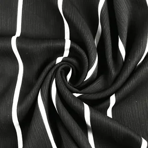 Dubai Japan cloth formal black viscose zoom nida fursan abaya textile fabric