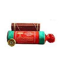 Bâtonnets d'encens tibétains au sang de dragon - Faits à la main, emballage en carton écologique pour la méditation, le yoga et la guérison (non en bois)