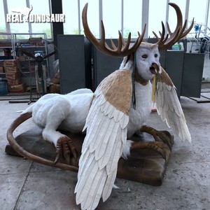 Estatua de Búho Animatrónico de Tamaño <span class=keywords><strong>Real</strong></span> con Control Remoto y Estructura Metálica para Parques, Centros Comerciales y Áreas de Aventura - Product Image 5