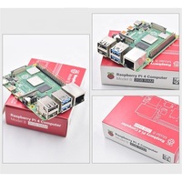 Raspberry PI4 2/4/8GB Raspberry Pi 4 Model B papan pengembangan manajemen daya dan kit menunjukkan gambar UK