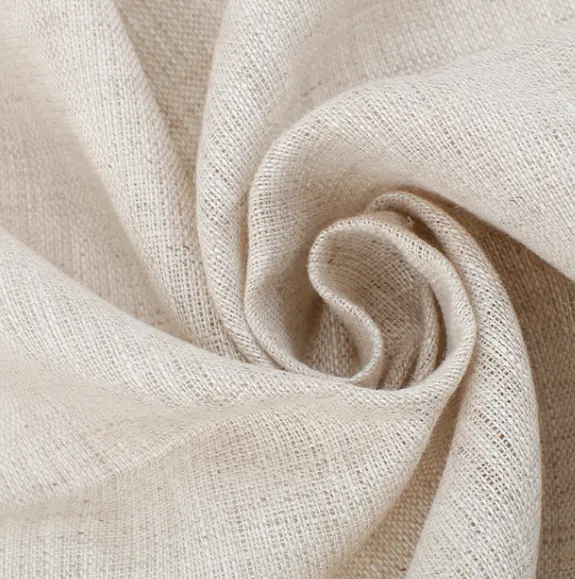IN STOCK 100%LINEN 14S Unique style Linen fabric jacquard Suitable for modern fashion  suit  dress  artistic shirt fabric