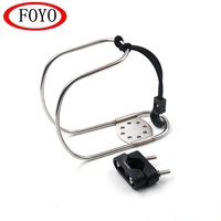 Support de bouée de sauvetage Xiamen Sunshine en acier inoxydable 316 avec corde en nylon pour éclairage de bouée de sauvetage pour accessoires de bateau/yacht/kayak/embarcation