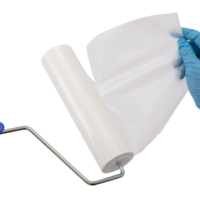 Rouleau de lingettes antistatiques Jingya pour pochoirs SMT, 55% pâte de bois, 45% polyester, lingettes douces réutilisables pour le nettoyage de surfaces de précision, OEM