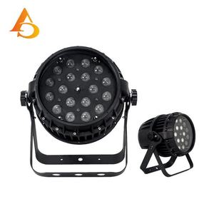 AICPOSE Éclairage de scène professionnel 18 LED Par Light pour spectacles nocturnes en club, concerts, églises, projecteur LED Par étanche - Product Image 1