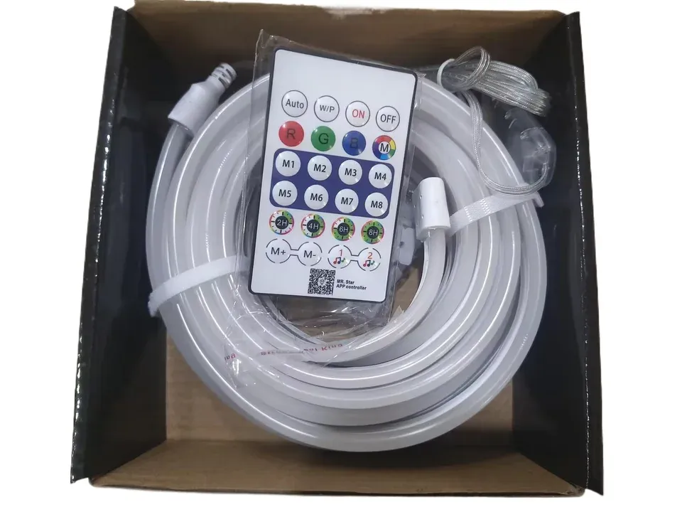 5V LED Neon Rope Light RGBIC Set Bluetooth APP Control Room Decor Neon Sign DIY Gaming Room Setup Interface USB · image 6