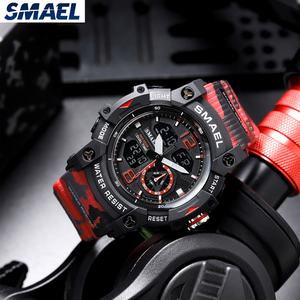 Reloj Deportivo Digital para Niños SMAEL 8007MC con Diseño de Camuflaje, Resistente al Agua, con Luces LED - Product Image 3