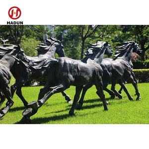 Escultura de Caballo Árabe de Bronce Moderno, Decoración de Jardín de Tamaño Real para Exteriores - Product Image 4