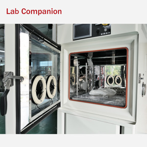 Trực Tuyến Cao Và Nhiệt Độ Thấp Buồng Thử Nghiệm Với Cổng Kiểm Tra Hộp Găng Tay Cổng - Product Image 4