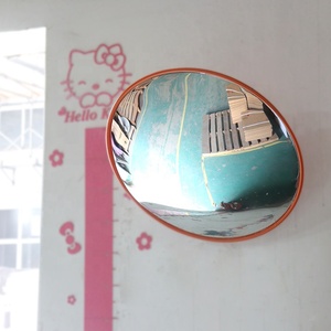 EK 80cm bonne qualité angle mort et carrefour 130 degrés Vision sécurité routière miroir convexe intérieur - Product Image 2
