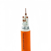Cable NG-A(BTLY) 0.6/1kV 3x25+2x16mm2 con revestimiento de cobre y aluminio, resistente al fuego con LSZH, para circuitos industriales esenciales