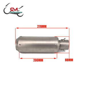 Haute Performance Moto D'échappement SCs GP Silencieux Moto Pour <span class=keywords><strong>YAMAHA</strong></span> R6 YZF-R1 <span class=keywords><strong>Z1000</strong></span> Échappe Moto Tuyau - Product Image 3
