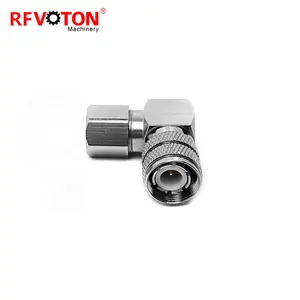 RF 1.6-5.6 Male Right Angle Clamp L9 Bend Connector For ST212 BT3002 Cable