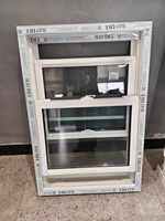 Type américain sans plomb Upvc coulissant fenêtres à guillotine simple ou double et profil de portes fenêtres Profils en PVC pour fenêtres américaines