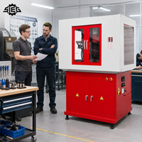 Centre d'usinage CNC de haute précision SIEG Fa6(iKX3) Mini 3 axes ISO20 12 outils ATC 1000W pour l'éducation et l'utilisation en fablab