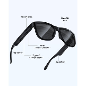 XO Simple Is Beauty Smart for <b>Bluetooth</b> Glasses with Built-In Mic and Speakers - Product Image 4