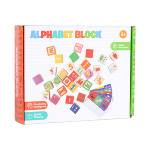 30pcs Children Cartoon Wooden Number Letter Building Blocks Set Montessori Early Educational Learning Toy for Kids Boys Girls - Product Image 6