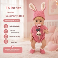 Muñeca Bebé Reborn de 18 Pulgadas con Tono de Piel Realista, Muñeca de Simulación de Recién Nacido, Juguete para Niños