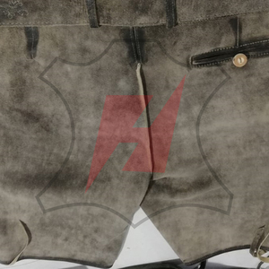 Cómodas Lederhosen Tradicionales Alemanas de Cuero Genuino Bávaro con Hebillas Ajustables - Product Image 2