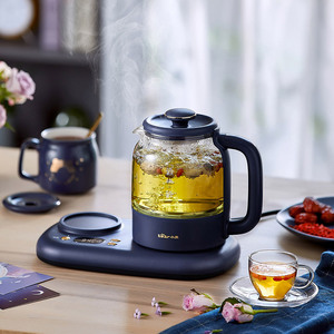 Tetera Bear YSH-C08V1 1L Azul con Pantalla de Temperatura, Olla Saludable para Preparar Té de Hierbas - Product Image 4