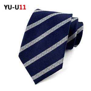 Corbata Profesional de 8CM con Rayas para Camisa de Negocios, Accesorio de Traje para Hombre, Personalizable - Product Image 6