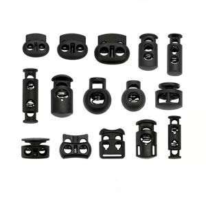 डबल-होल वसंत रस्सी के साथ थोक टिकाऊ प्लास्टिक कॉर्ड लॉक - Product Image 1